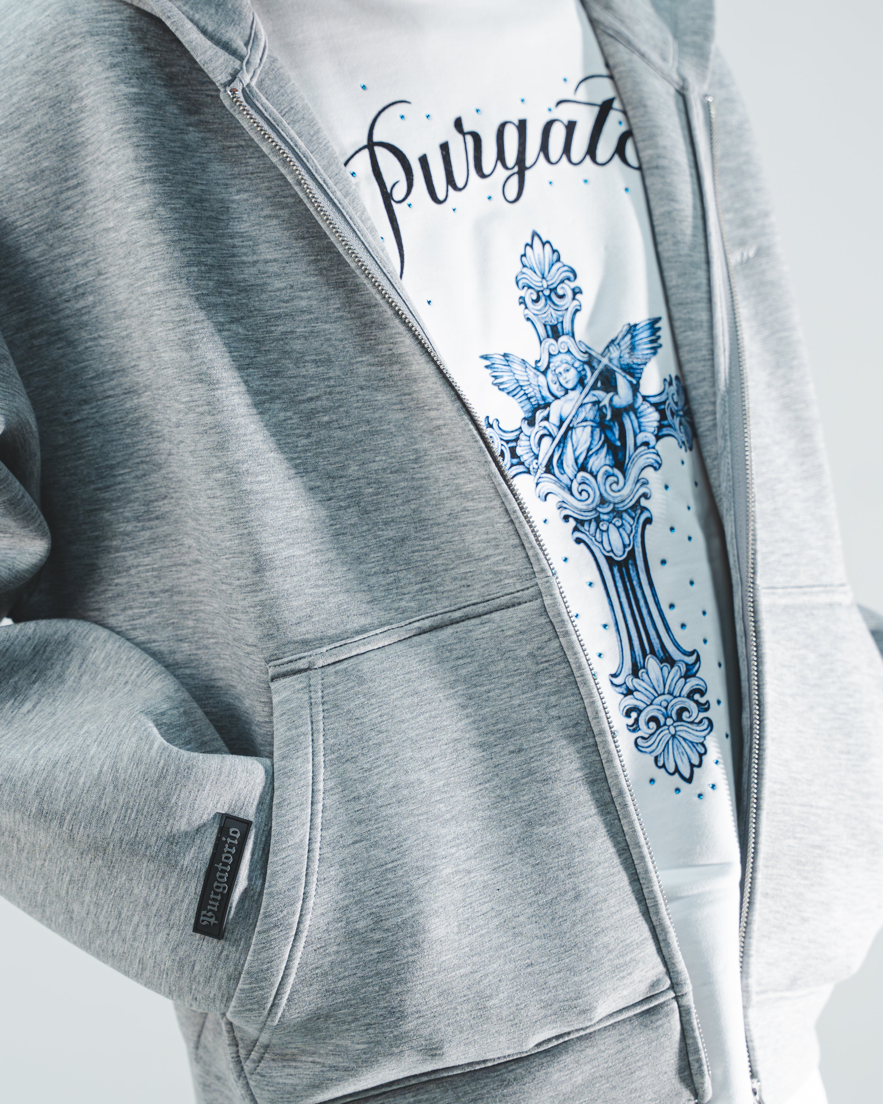BASIC HOODIE PREMIUM GRAY