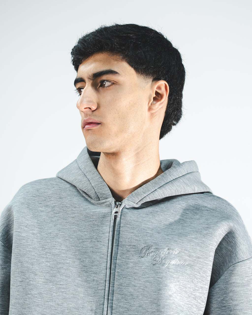 BASIC HOODIE PREMIUM GRAY