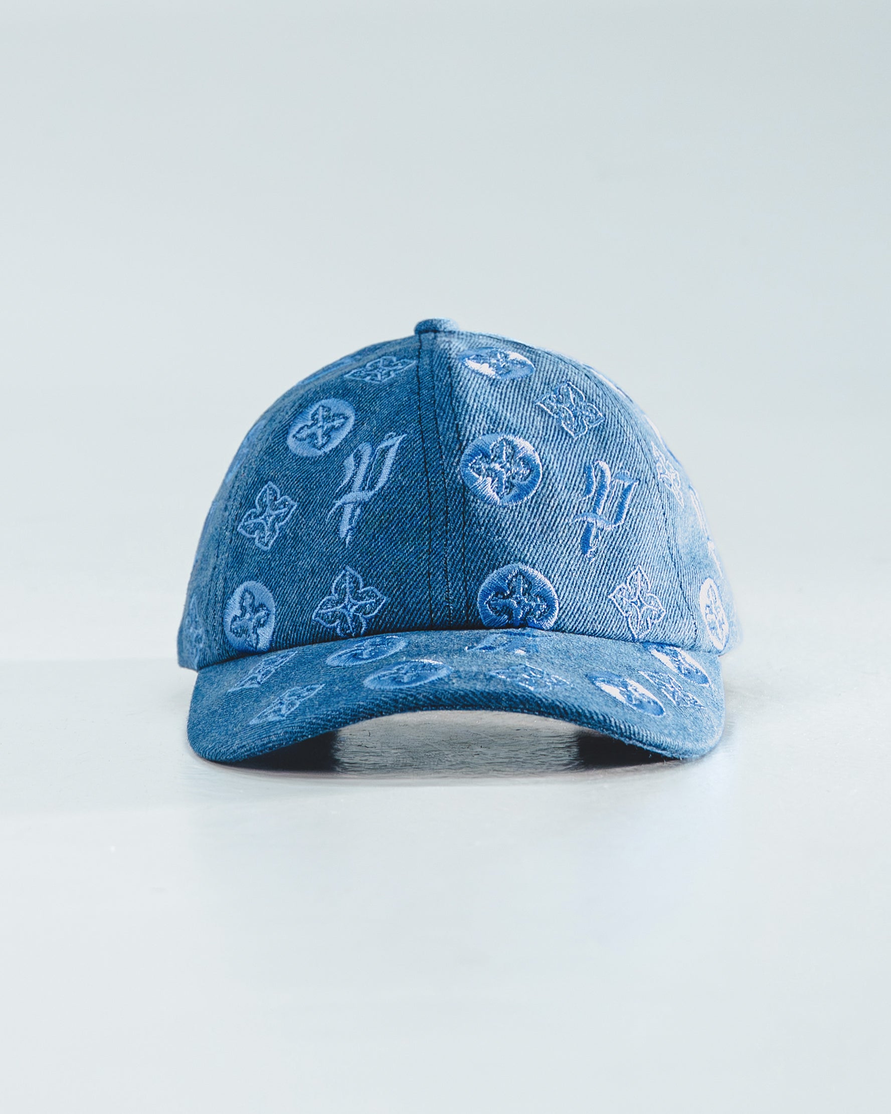 HAT BLUE MONOGRAM