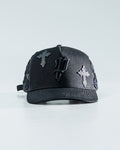 HAT MONOGRAM BLACK CROCE