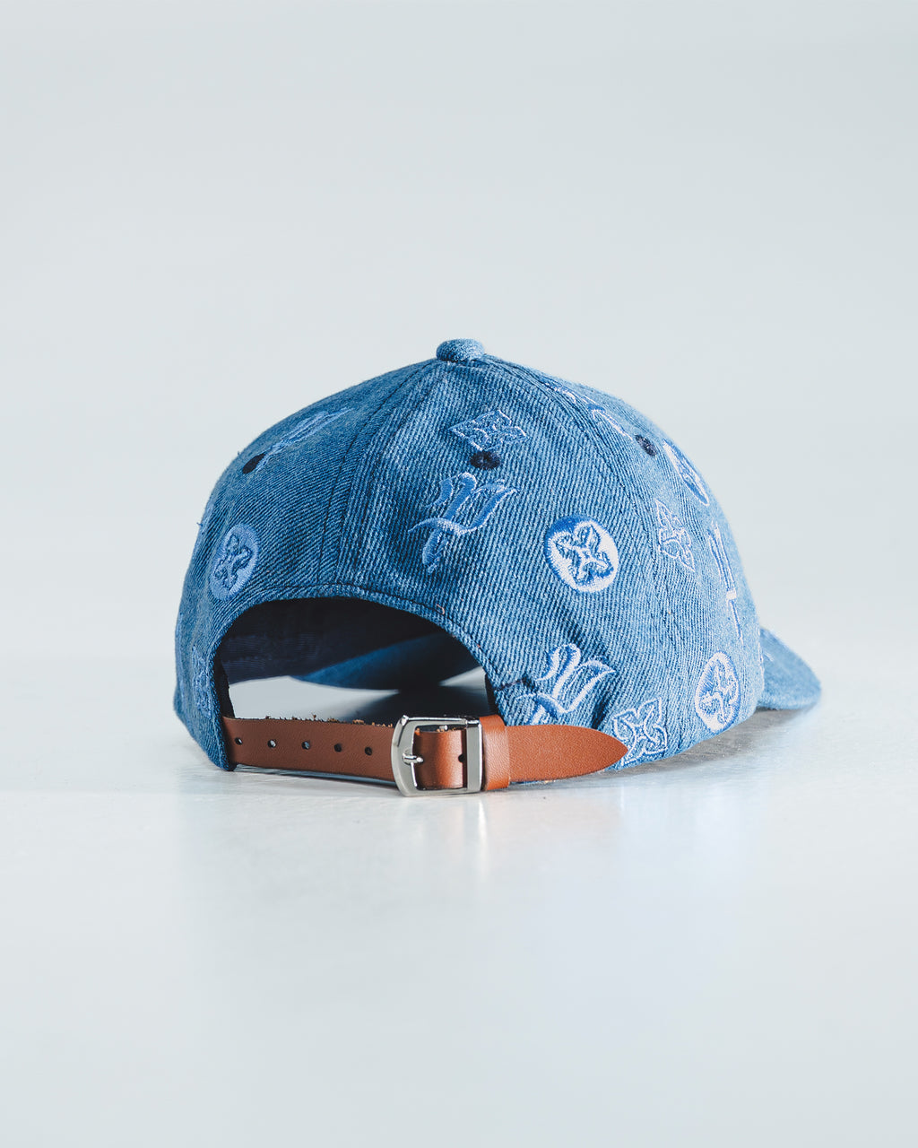 HAT BLUE MONOGRAM