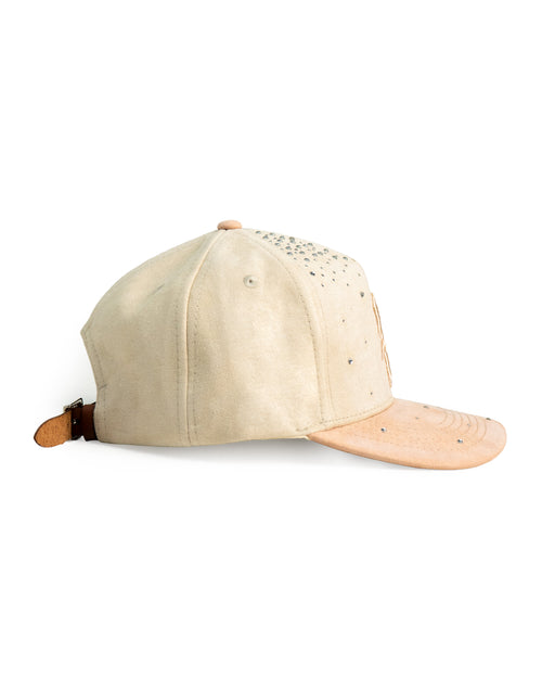 HAT LUXE BEIGE CRISTAL