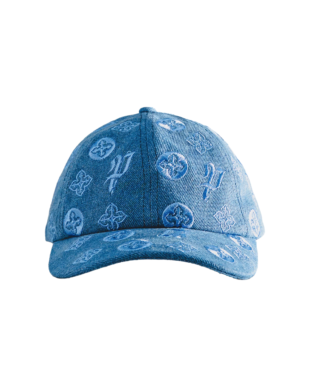 HAT BLUE MONOGRAM