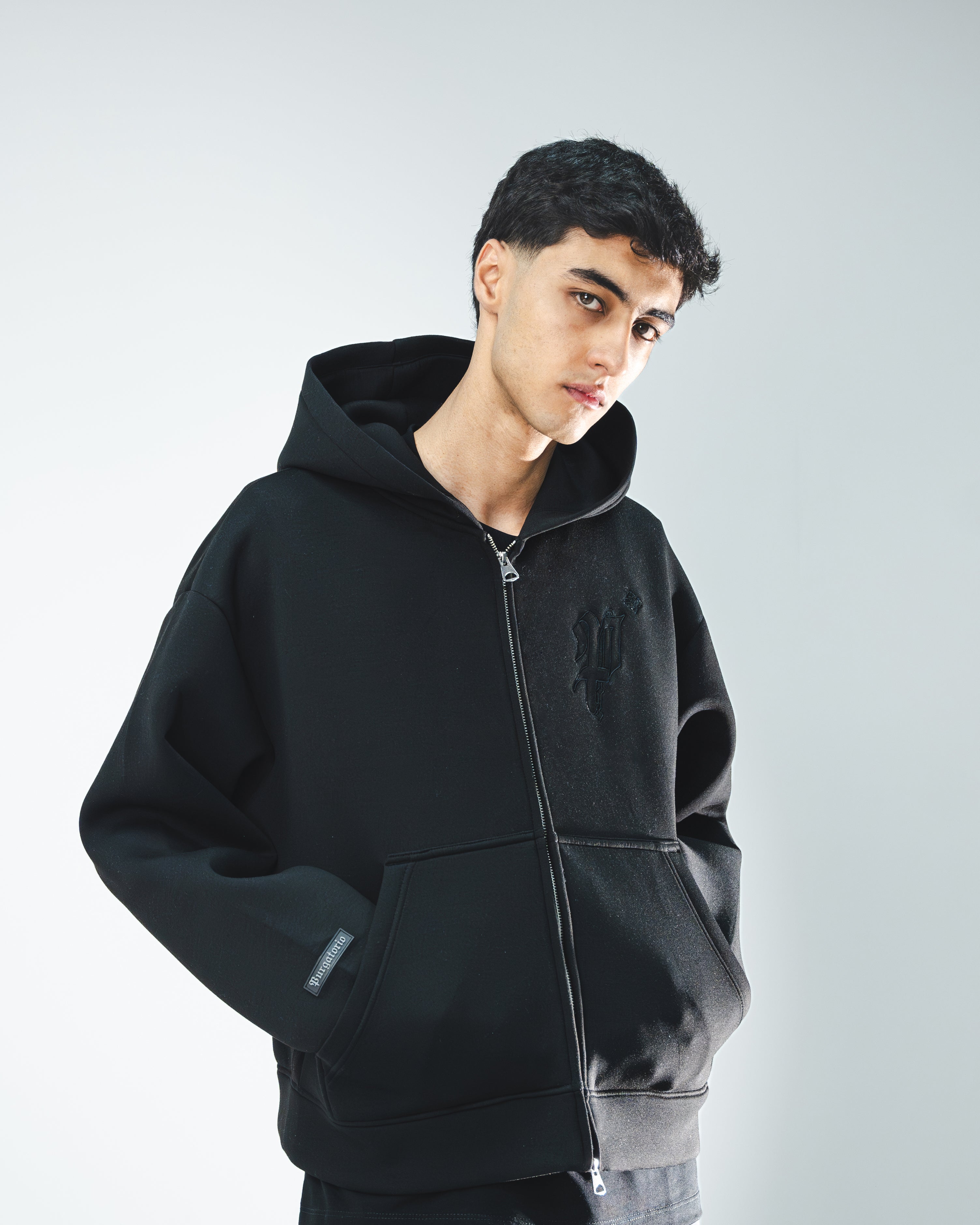 BASIC HOODIE PREMIUM BLACK