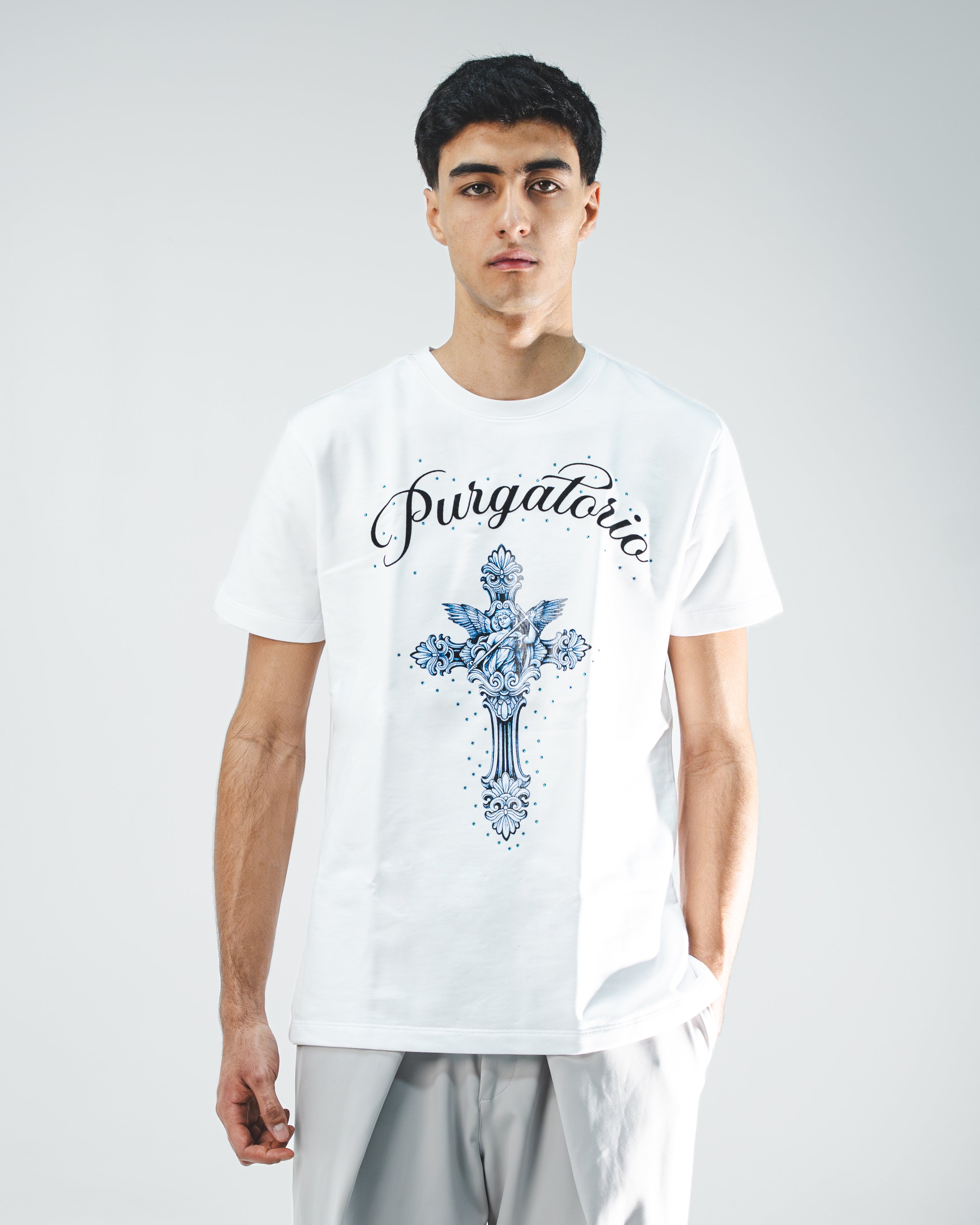 T-SHIRT REGULAR BLUE GEMINIS