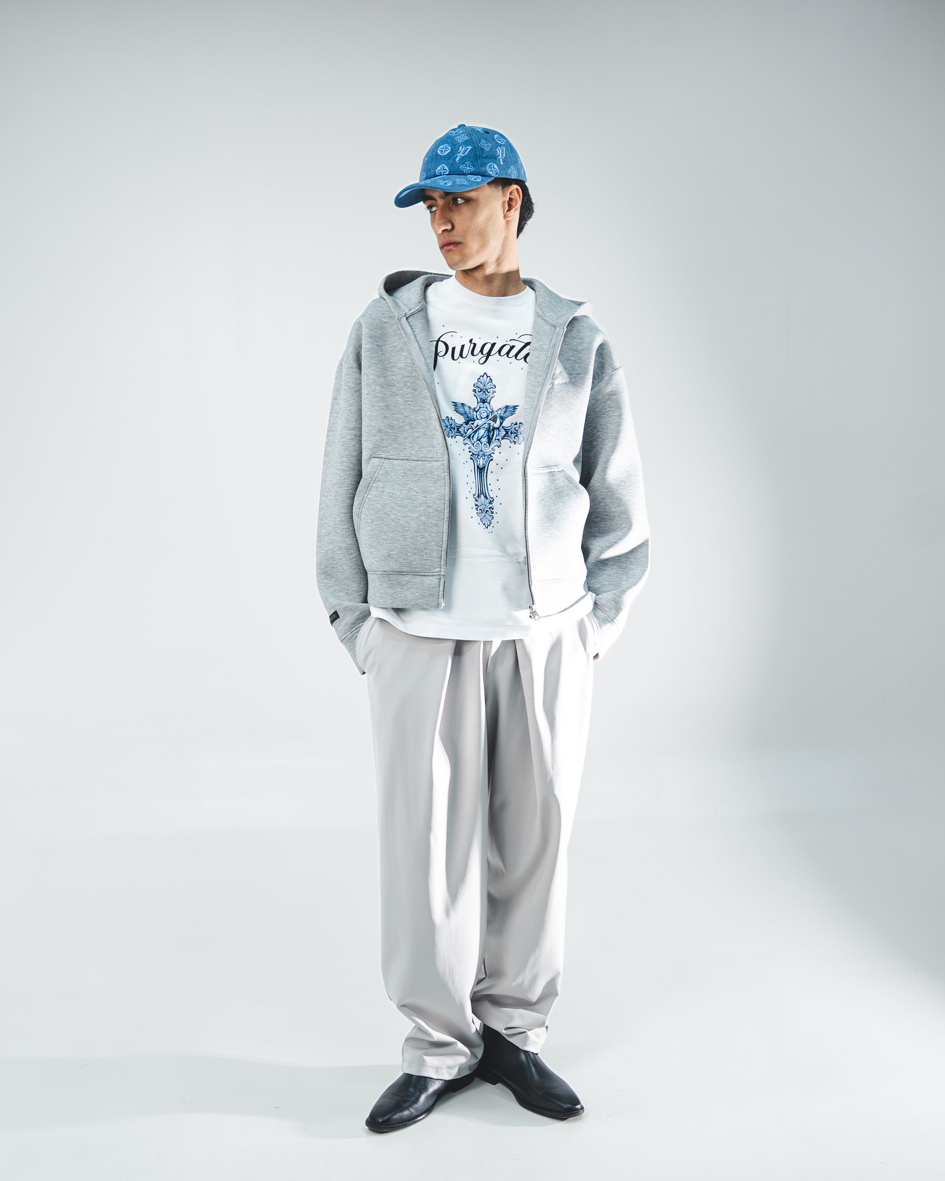 T-SHIRT REGULAR BLUE GEMINIS