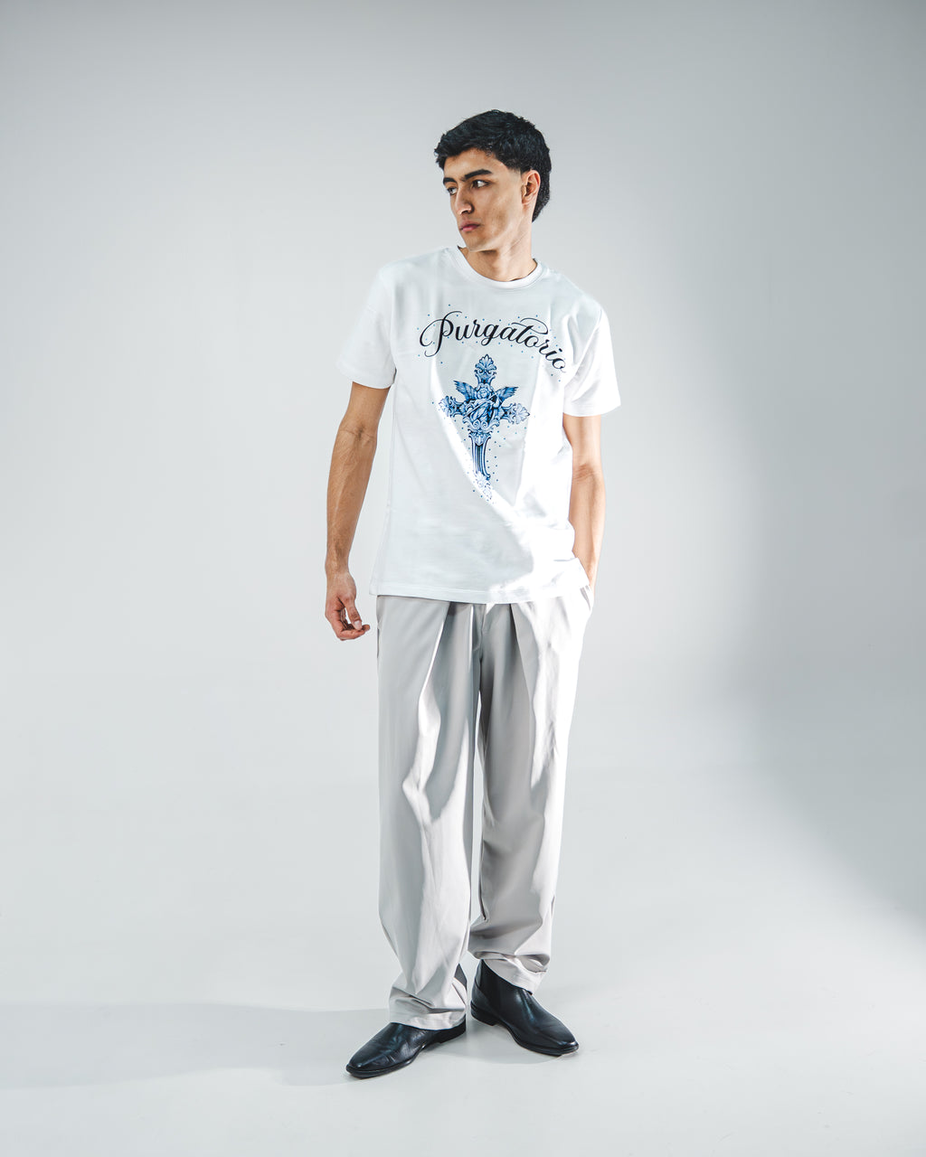 T-SHIRT REGULAR BLUE GEMINIS